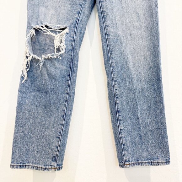 Madewell Denim The Perfect Vintage Straight Jeans in Reinhart Blue 26 - Picture 5 of 12
